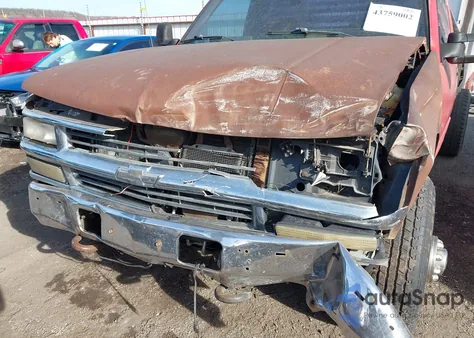 1992 Chevrolet Gmt-400 K3500 z USA, uszkodzony, nr VIN 1GCHK34F7NE187776